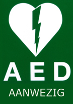 AED aanwezig op een camping in de Achterhoek