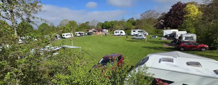 Camping de Kei, kampeerplaatsen tussen het groen